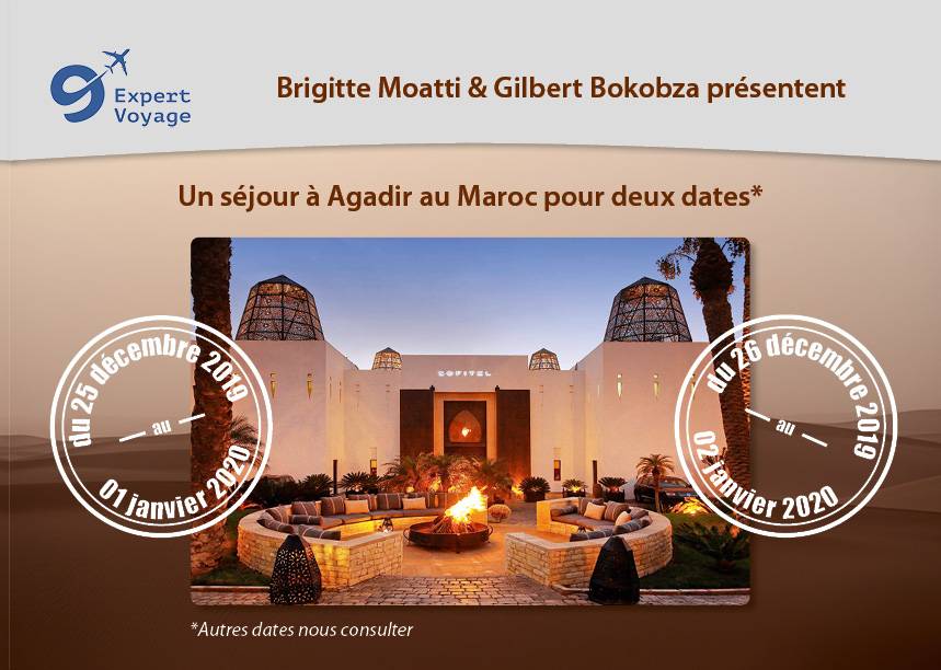 séjour à Agadir au Maroc